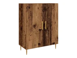 Armario alto de madera antigua 69,5 x 34 x 180 cm Madera de ingeniería