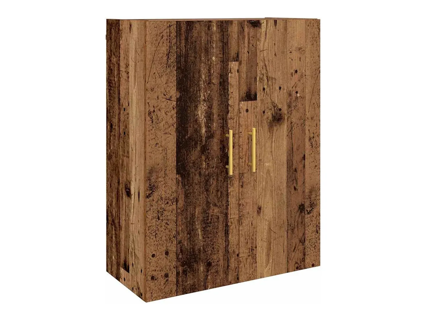 Armario alto de madera antigua 69,5 x 34 x 180 cm Madera de ingeniería
