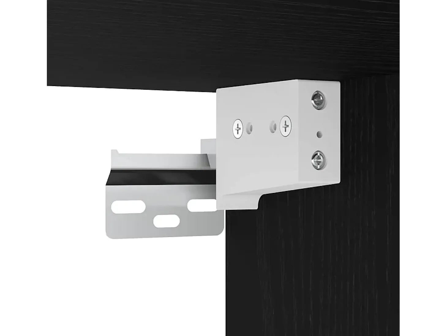 Armario alto de roble negro 80x33x150 cm Madera de ingeniería