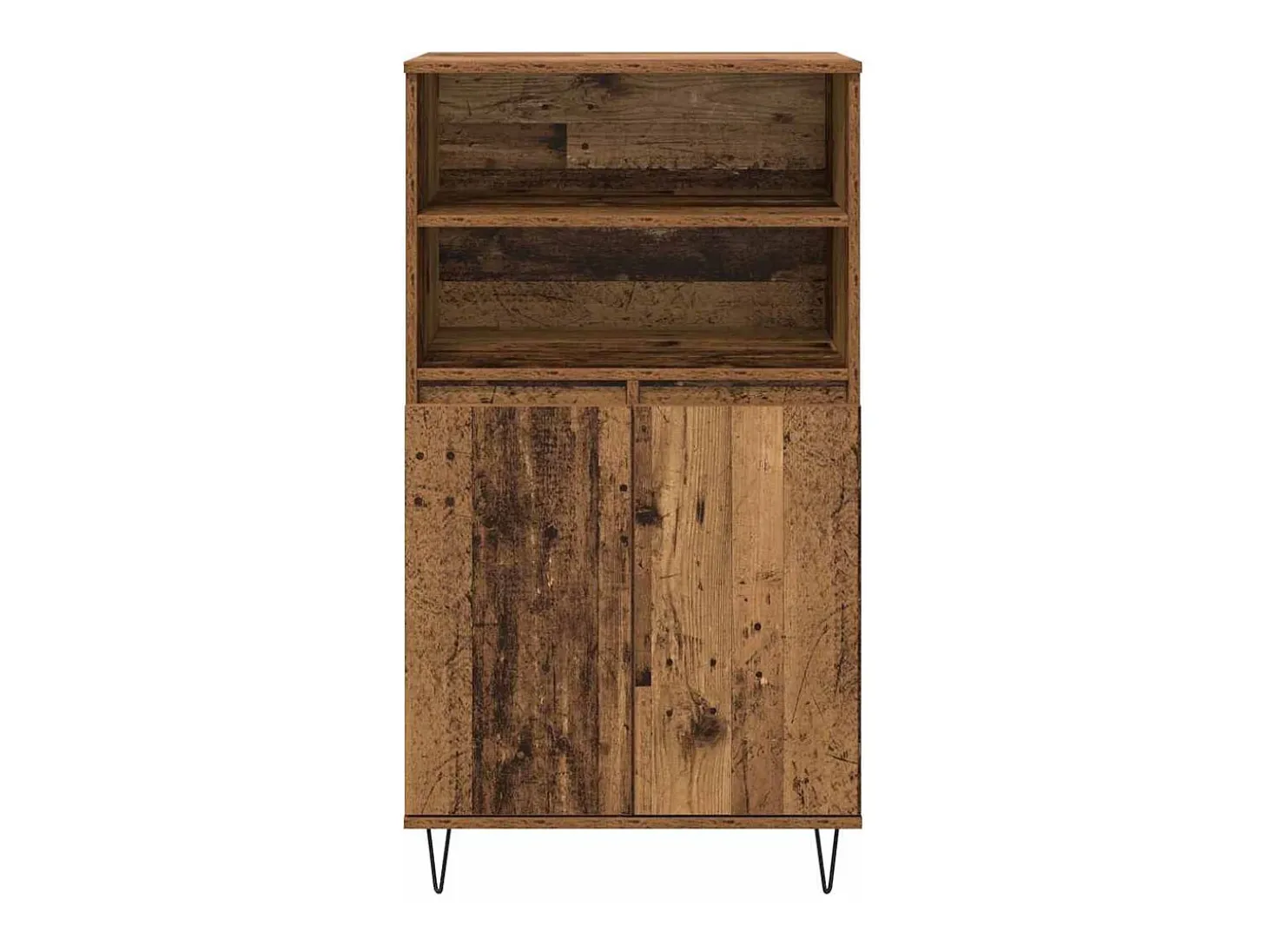 Armario alto marrón 60 x 36 x 110 cm Madera de ingeniería