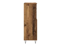 Armario alto marrón 60 x 36 x 110 cm Madera de ingeniería