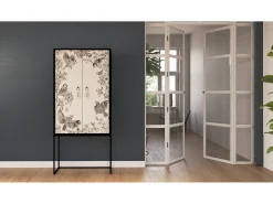 Armario aparador 2 puertas MDF estampado