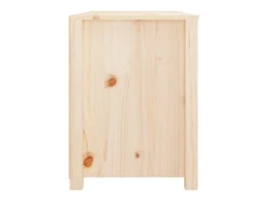 Armario auxiliar de madera maciza de pino 100x40x54 cm