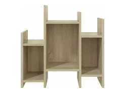 Armario auxiliar madera contrachapada roble Sonoma 60x26x60 cm