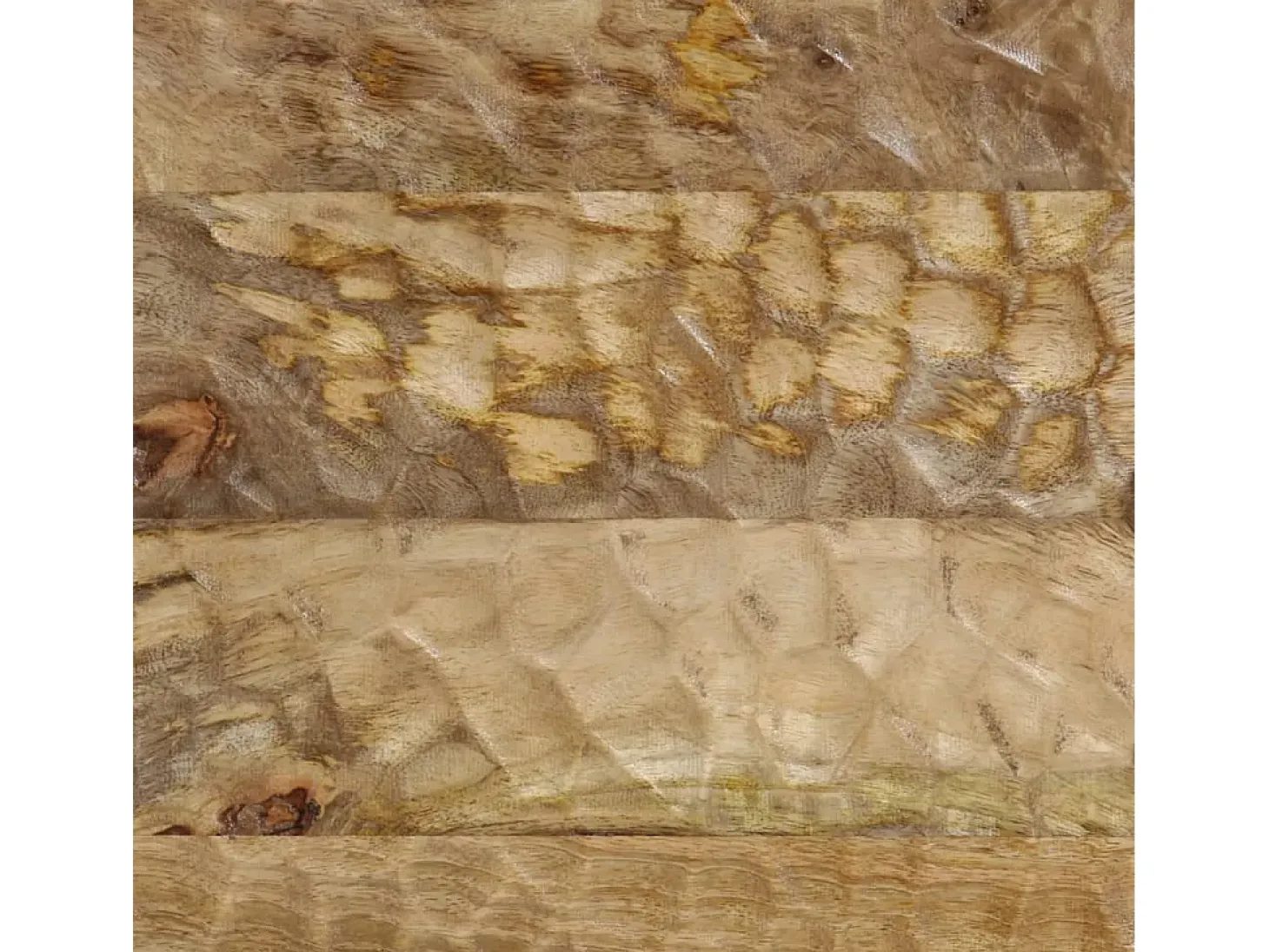 Armario auxiliar madera maciza de mango 40x33x75 cm