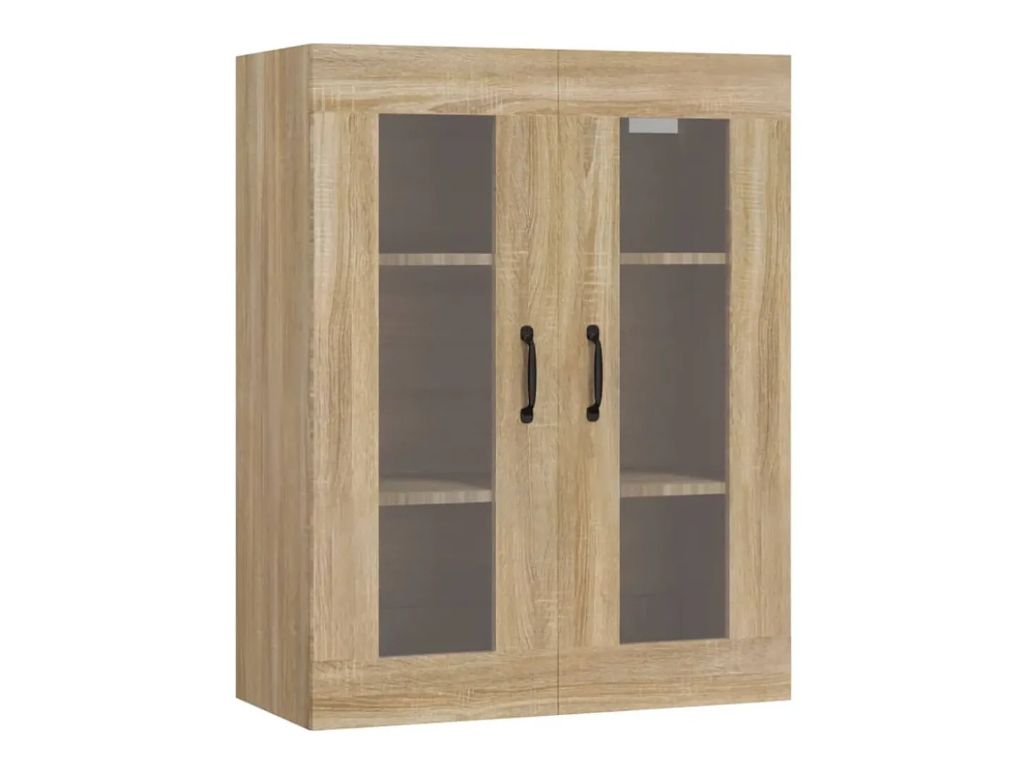 Armario colgante de pared roble Sonoma 69,5x34x90 cm