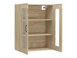 Armario colgante de pared roble Sonoma 69,5x34x90 cm