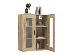 Armario colgante de pared roble Sonoma 69,5x34x90 cm