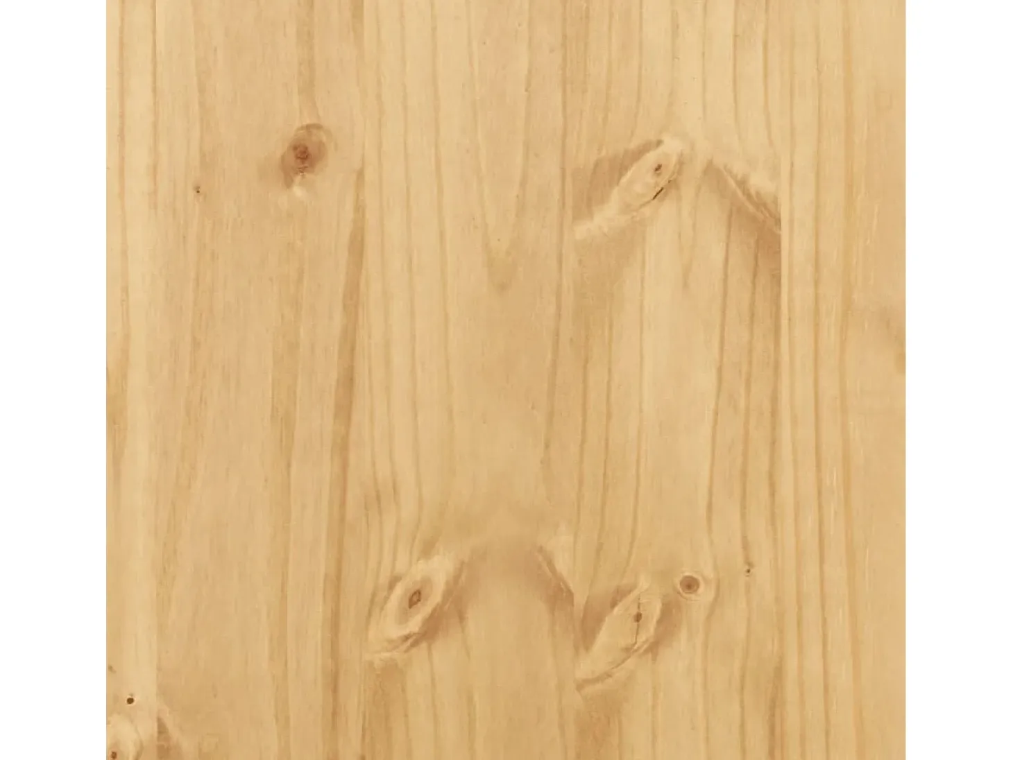 Armario con vitrina Corona madera maciza pino 100x48,5x179 cm