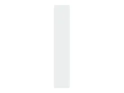 Armario de almacenaje blanco 70x42,5x225 cm madera de ingeniería