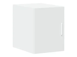 Armario de almacenaje blanco Slim 30x42,5x225 cm