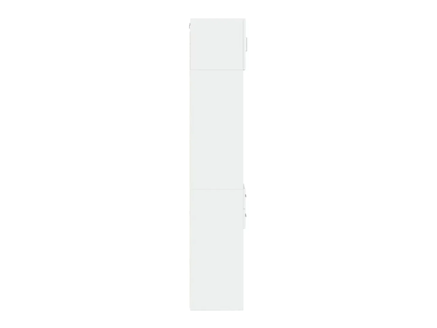 Armario de almacenaje blanco Slim 30x42,5x225 cm