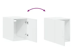 Armario de almacenaje blanco Slim 30x42,5x225 cm