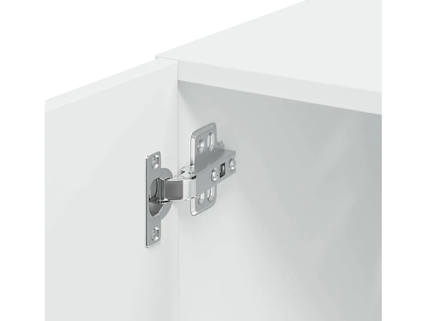 Armario de almacenaje blanco Slim 40x42,5x225 cm