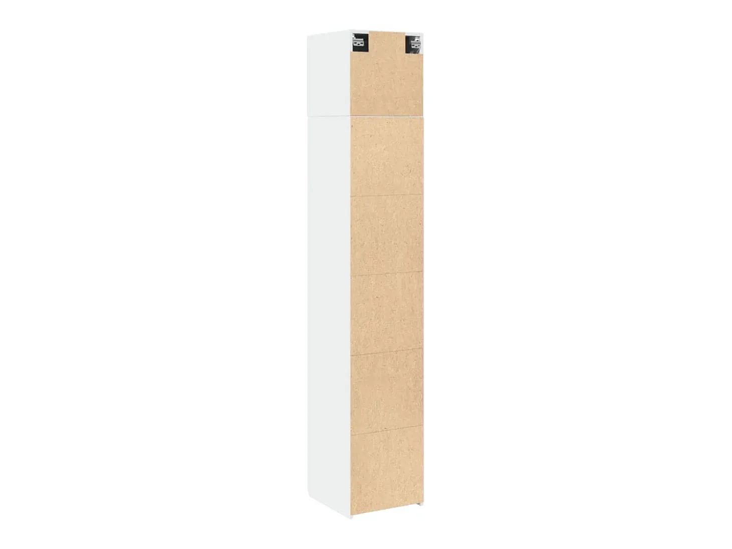 Armario de almacenaje blanco Slim 40x42,5x225 cm