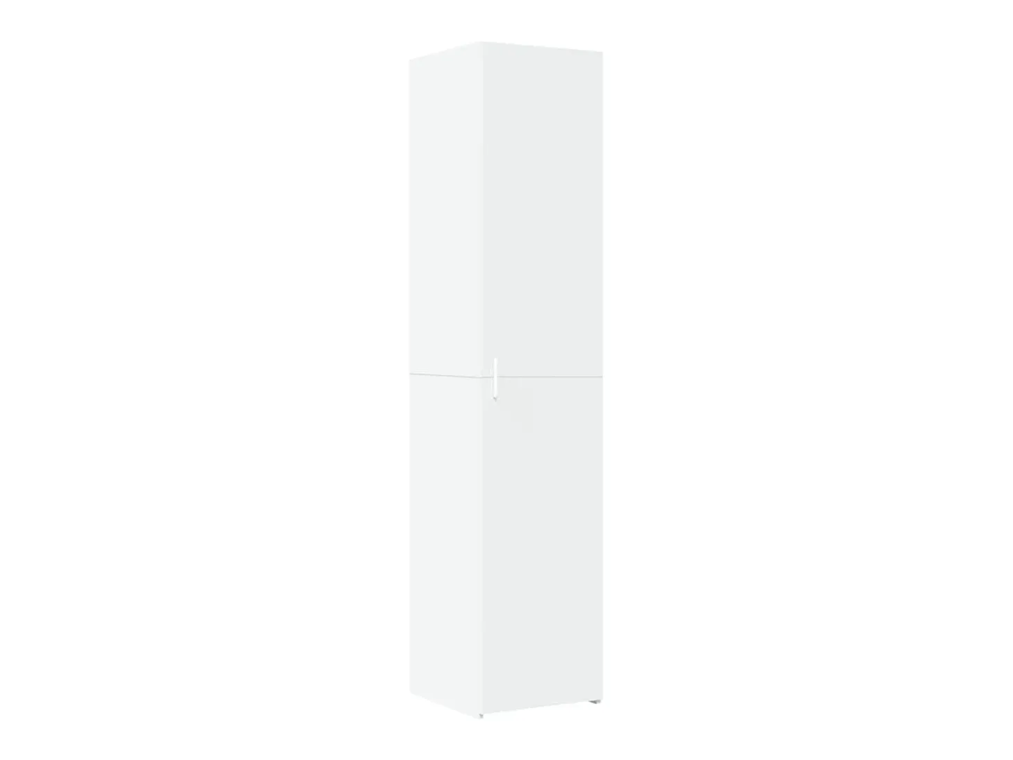 Armario de almacenaje blanco Slim 40x42,5x225 cm
