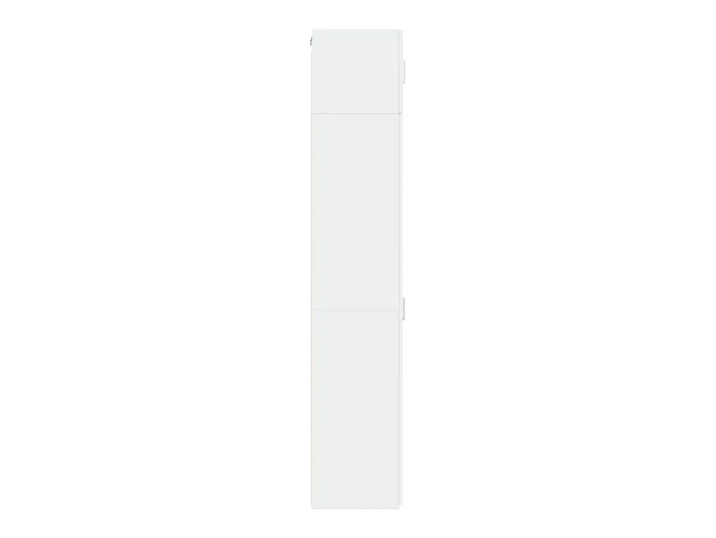 Armario de almacenaje blanco Slim 40x42,5x225 cm