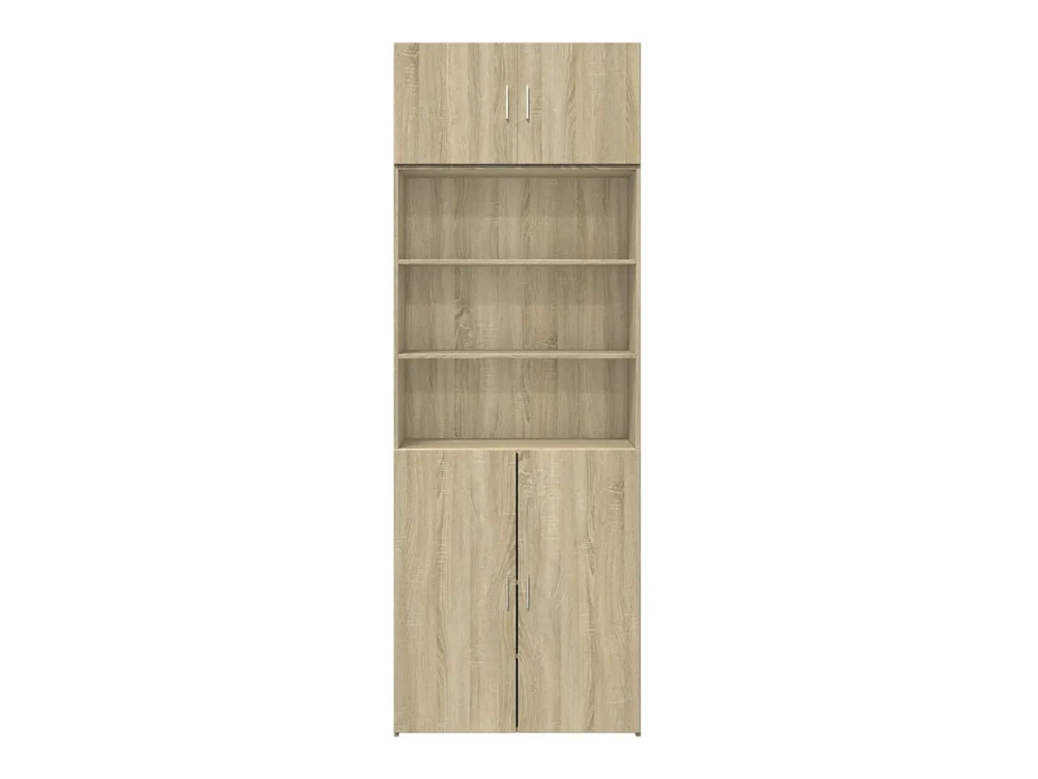 Armario de almacenaje de roble Sonoma 80x42,5x225 cm