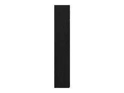 Armario de almacenaje de roble negro 80 x 41 x 225 cm