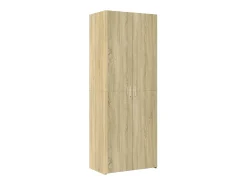 Armario de almacenaje de roble Sonoma 70x42,5x225 cm