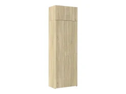 Armario de almacenaje de roble Sonoma 70x42,5x225 cm