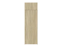 Armario de almacenaje de roble Sonoma 70x42,5x225 cm