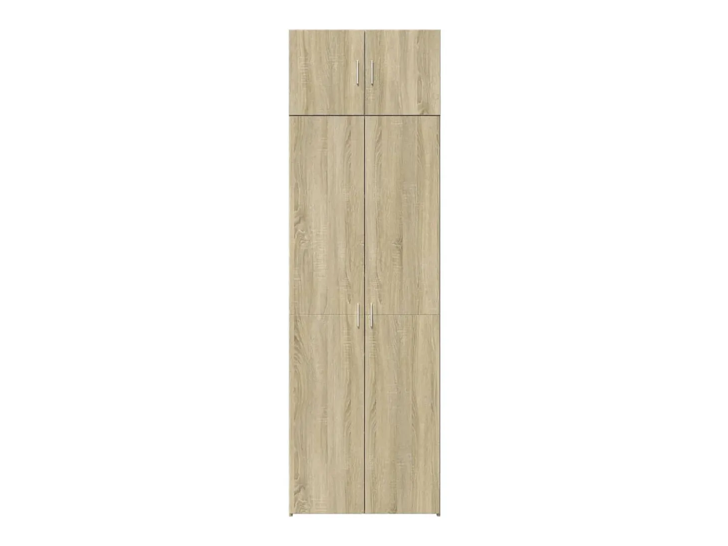 Armario de almacenaje de roble Sonoma 70x42,5x225 cm