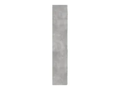 Armario de almacenaje gris hormigón 70x42,5x225cm madera de ingeniería
