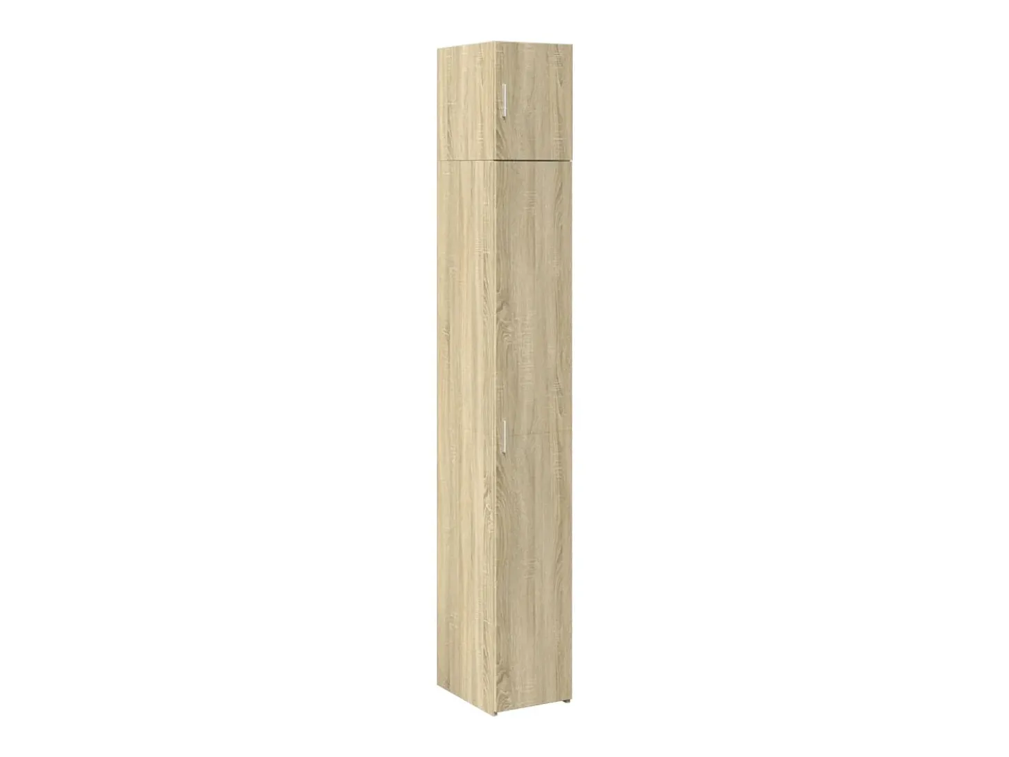 Armario de almacenaje Slim roble Sonoma 30x42,5x225 cm
