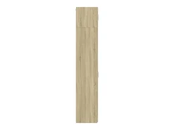 Armario de almacenaje Slim roble Sonoma 30x42,5x225 cm