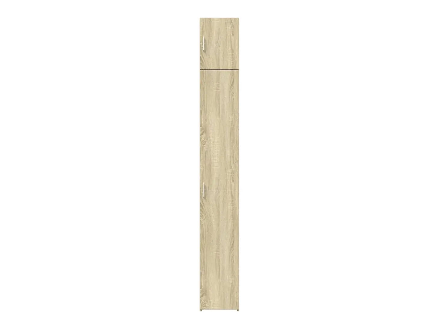 Armario de almacenaje Slim roble Sonoma 30x42,5x225 cm