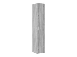 Armario de almacenaje Slim Sonoma gris 30x42,5x225 cm