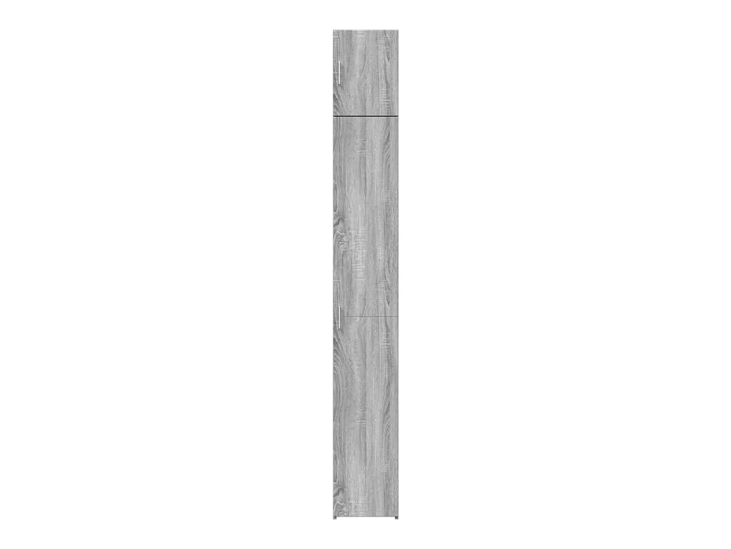 Armario de almacenaje Slim Sonoma gris 30x42,5x225 cm