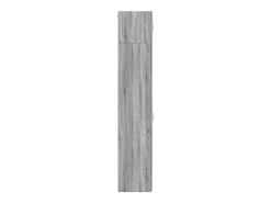 Armario de almacenaje Slim Sonoma gris 30x42,5x225 cm