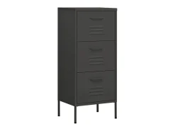 Armario de almacenamiento acero antracita 42,5x35x101,5 cm ES354703