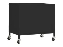 Armario de almacenamiento acero negro 60x35x56cm ES582669