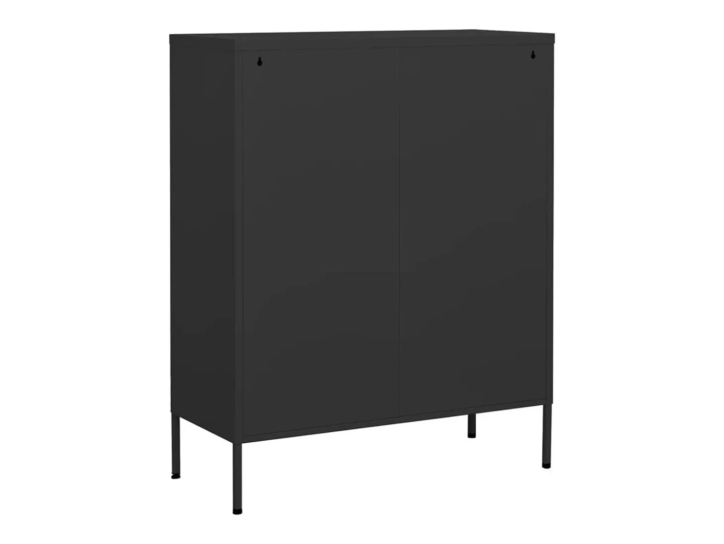 Armario de almacenamiento acero gris antracita 80x35x101,5 cm ES313299