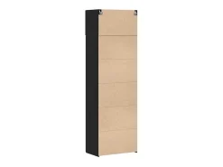 Armario de almacenamiento 3 pcs Roble Negro