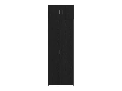 Armario de almacenamiento 3 pcs Roble Negro