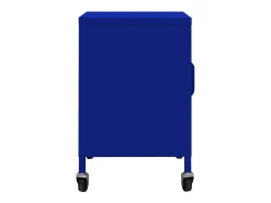 Armario de almacenamiento acero azul marino 60x35x56 cm ES764488