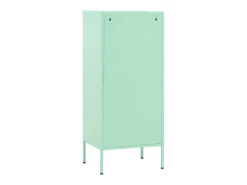 Armario de almacenamiento acero verde mint 42,5x35x101,5 cm ES337871