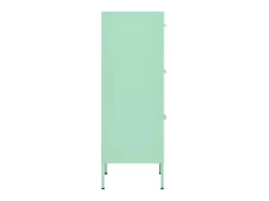 Armario de almacenamiento acero verde mint 42,5x35x101,5 cm ES337871