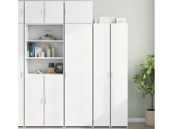 Armario de pared blanco 50x42,5x40 cm madera de ingeniería
