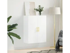 Armario de pared blanco 69,5x34x90 cm