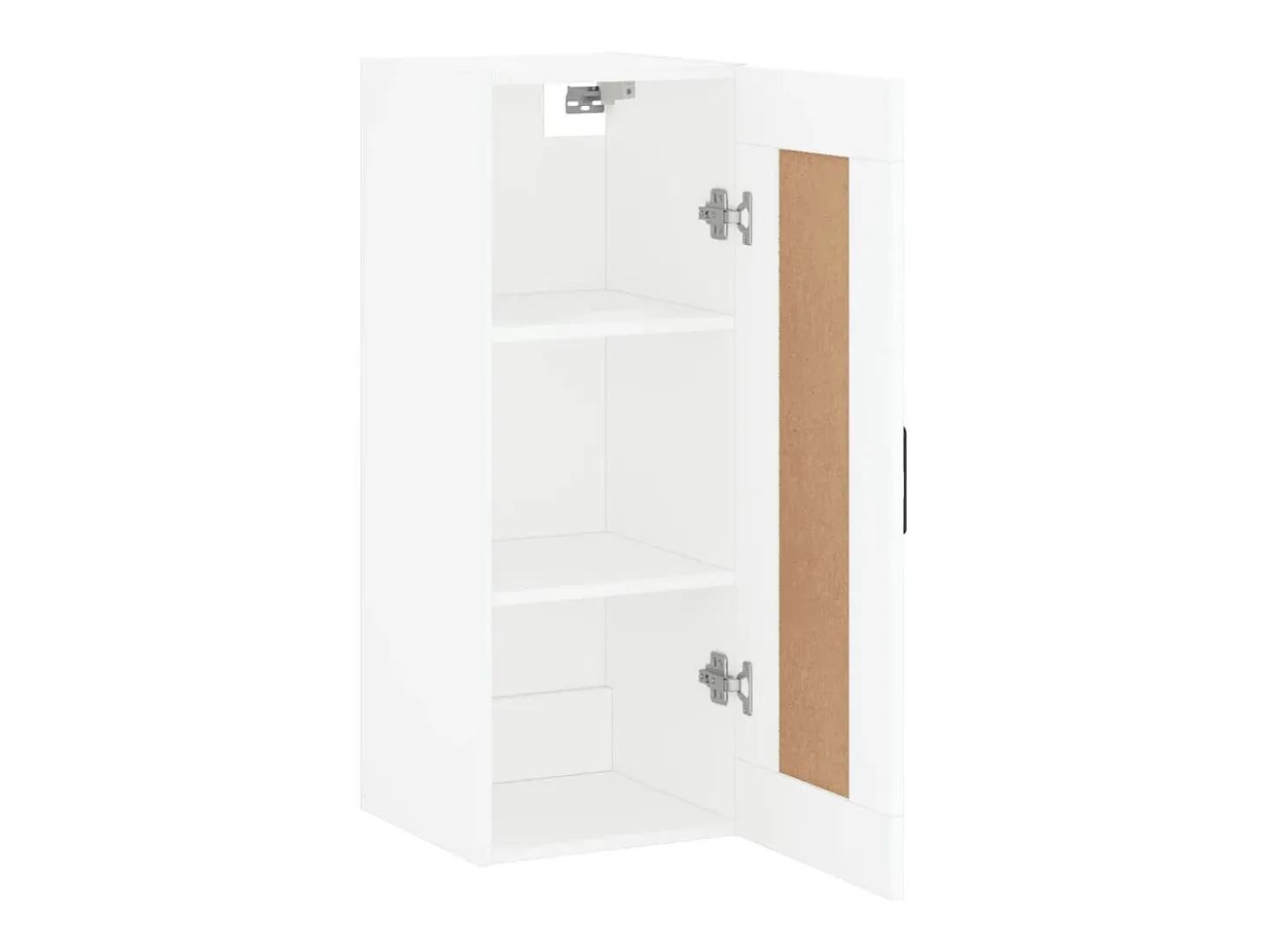 Armario de pared blanco 34,5x34x90 cm madera de ingeniería