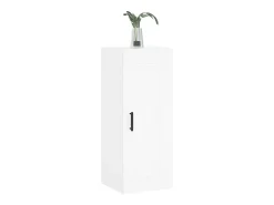 Armario de pared blanco 34,5x34x90 cm madera de ingeniería