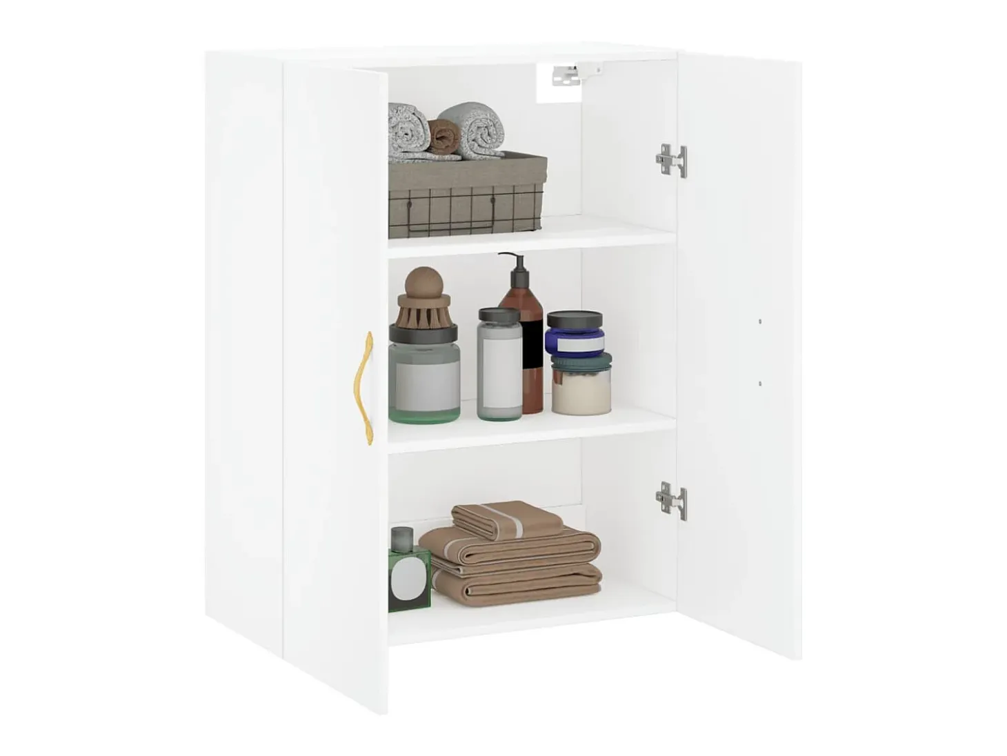 Armario de pared blanco 69,5x34x90 cm