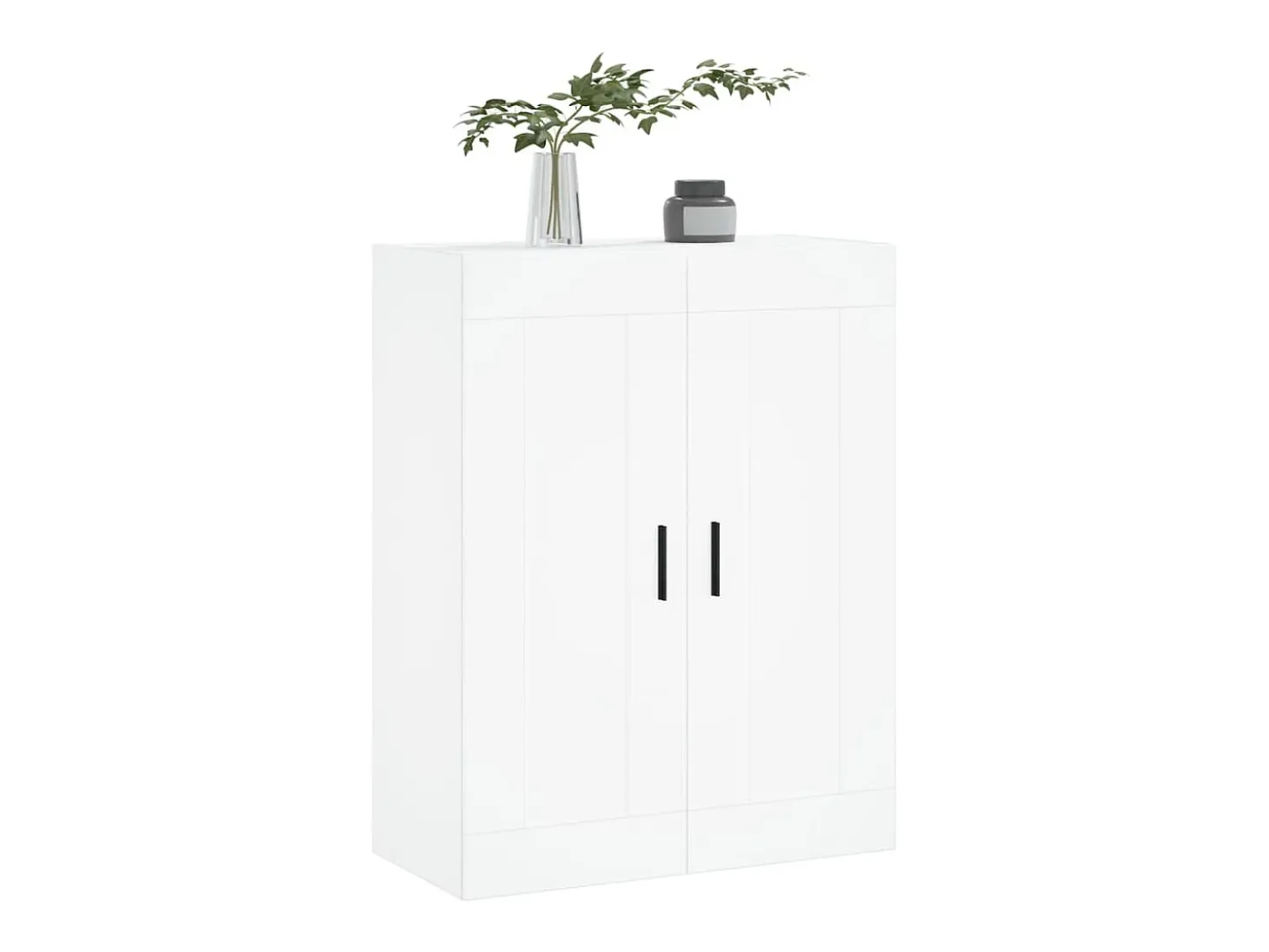 Armario de pared blanco 69,5x34x90 cm madera de ingeniería