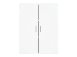 Armario de pared blanco 69,5x34x90 cm madera de ingeniería