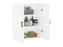 Armario de pared blanco 69,5x34x90 cm